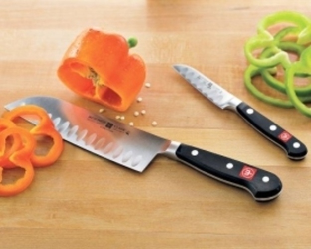 Zelenina a nože