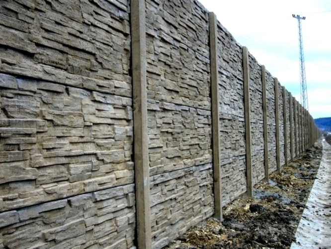 Betonové ploty ochrání váš pozemek a poskytnou vám soukromí. FOTO: Boppe
