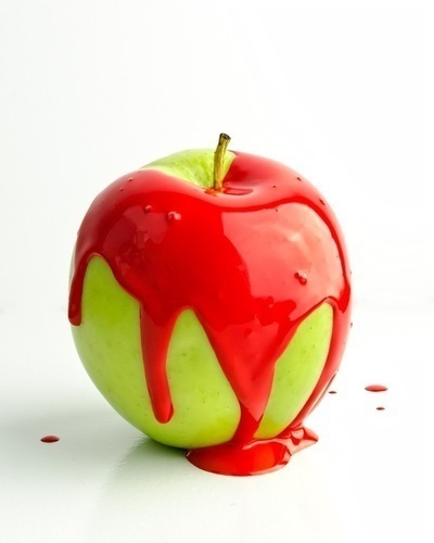 Jablíčko zalité krví